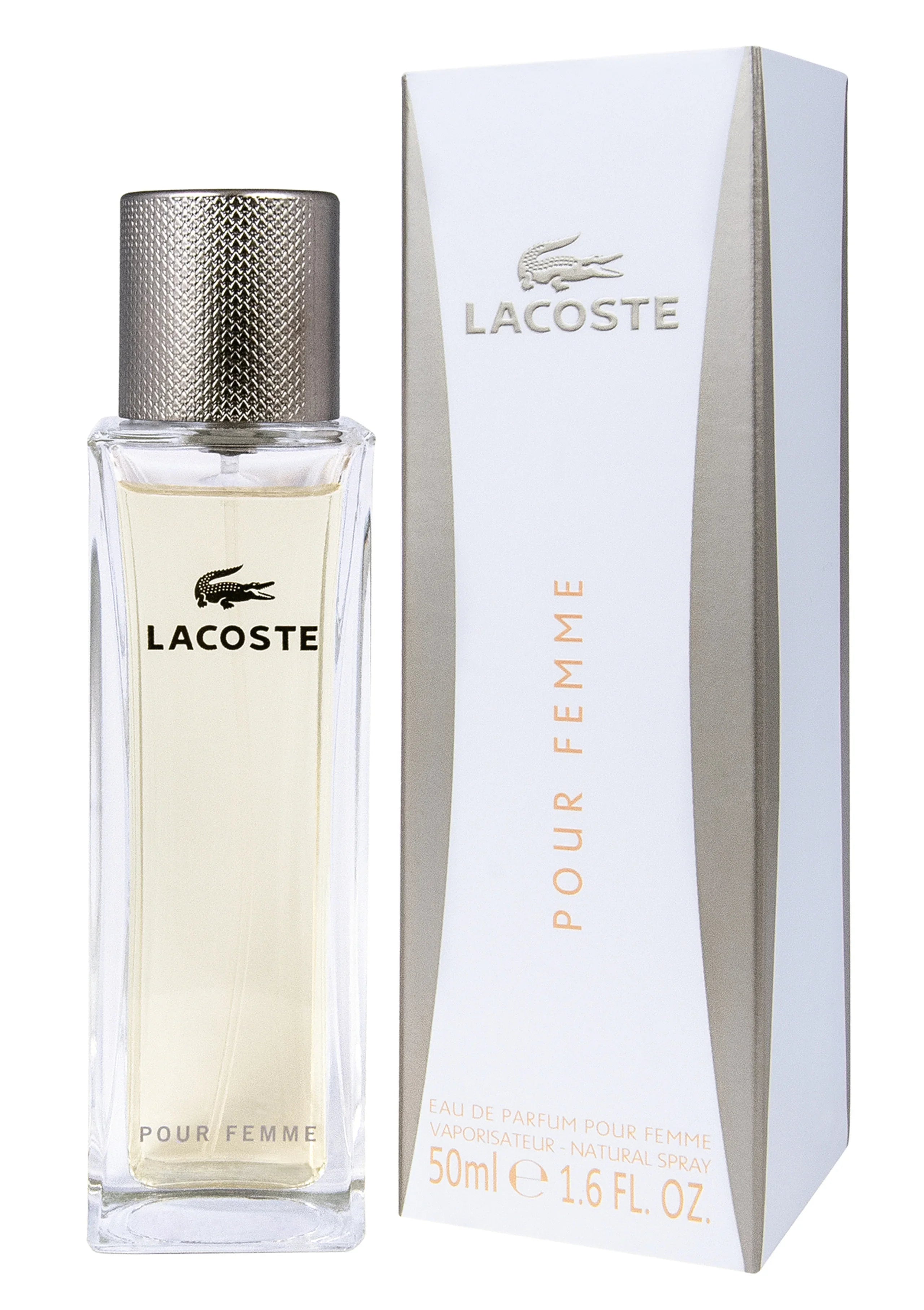 Lacoste L.12.12 Silver Grey Eau de Parfum 50ml Gift Set – Escentual, image size:2560x3630