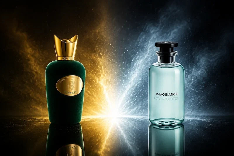 Sospiro Vibrato vs LV Imagination & Other Fresh Citrus-Ginger Fragrances
