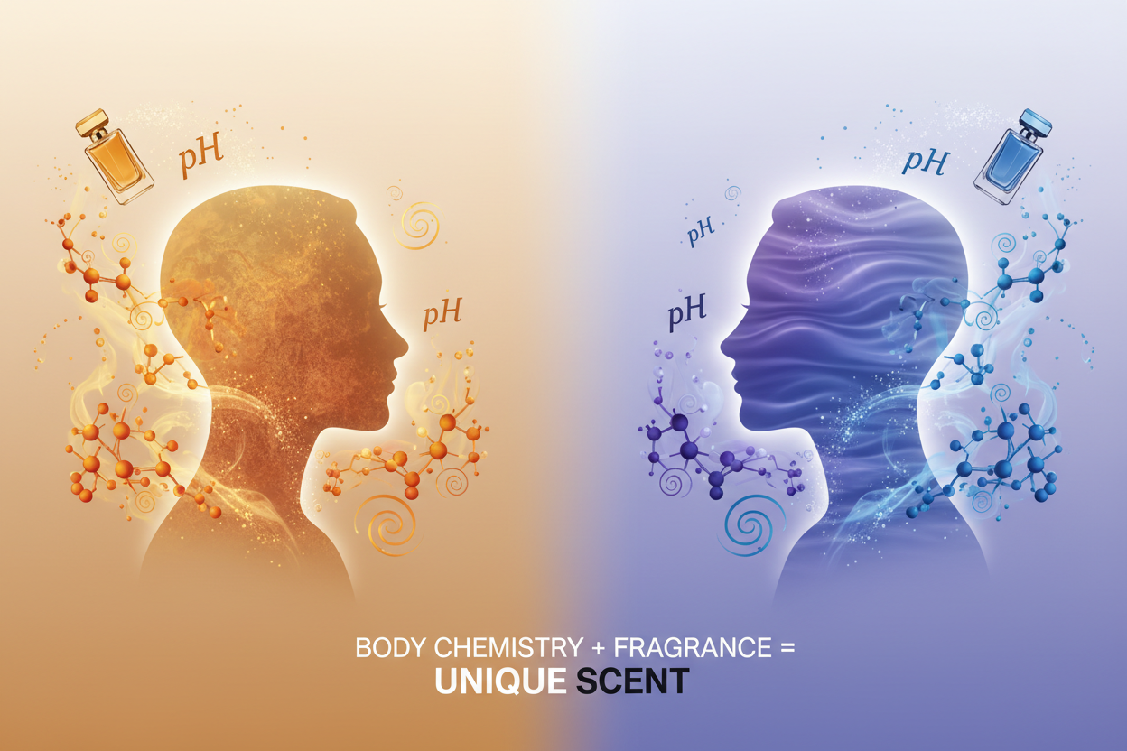 How Body Chemistry Affects Fragrance: Why the Same Perfume Smells Different on Everyone