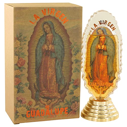 LVDG La Virgen de Guadalupe Eau de Parfum for Women, 2.3 oz (68 ml) bottle with elegant packaging and brand logo.