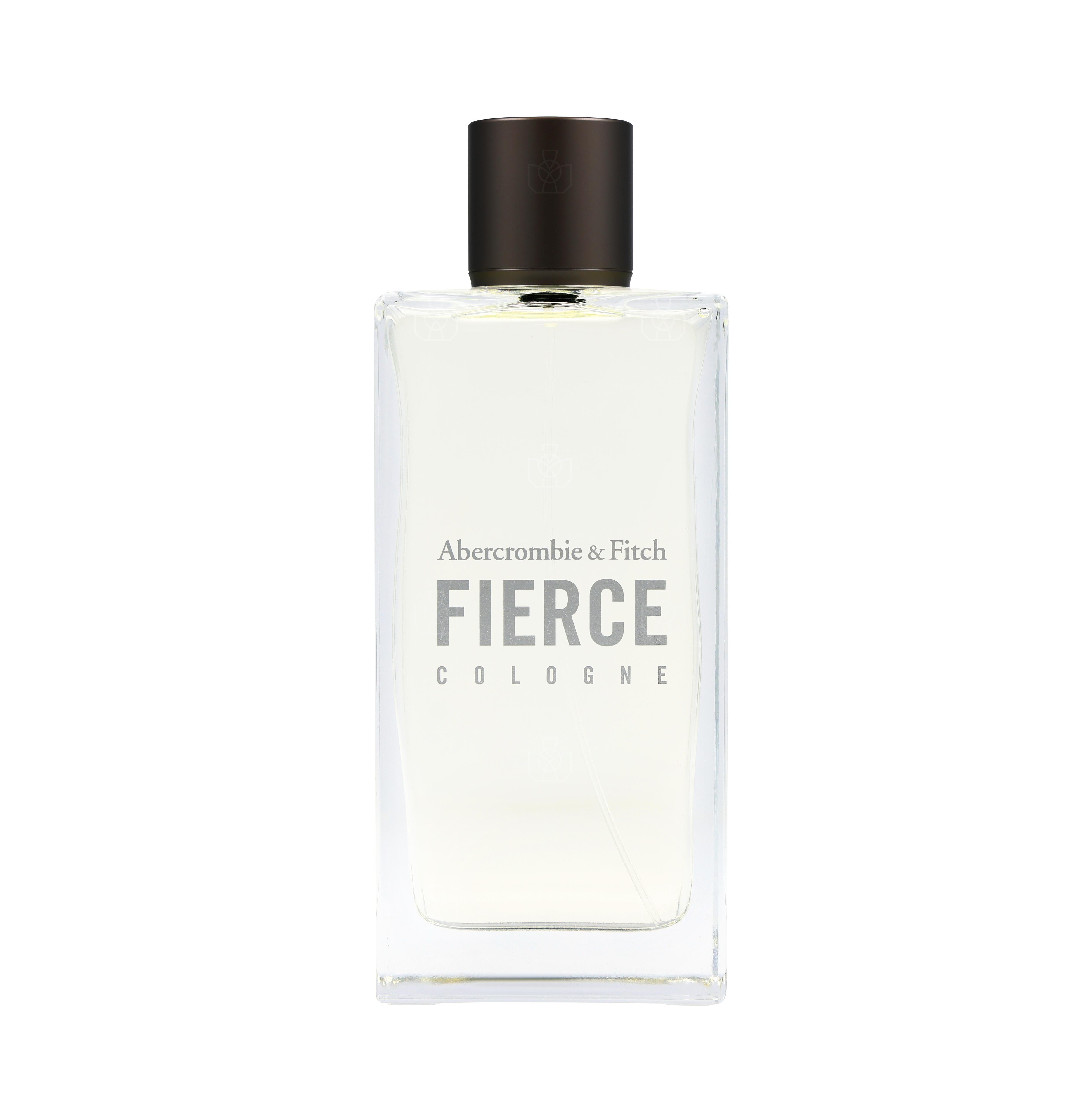 Abercrombie & Fitch Fierce Eau de Cologne for Men in a 3-4 oz bottle, featuring the iconic fragrance bottle design.