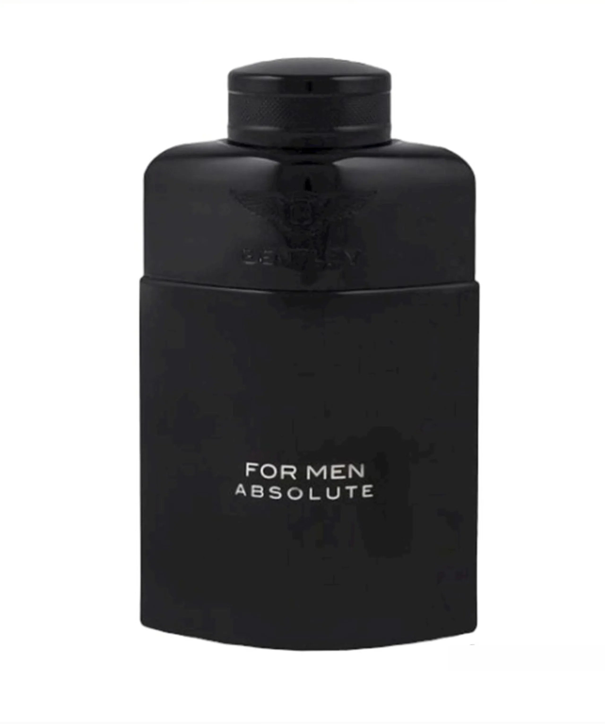 Bentley Absolute Eau de Parfum for Men in a 3-4 oz bottle, featuring a sleek design and masculine fragrance.