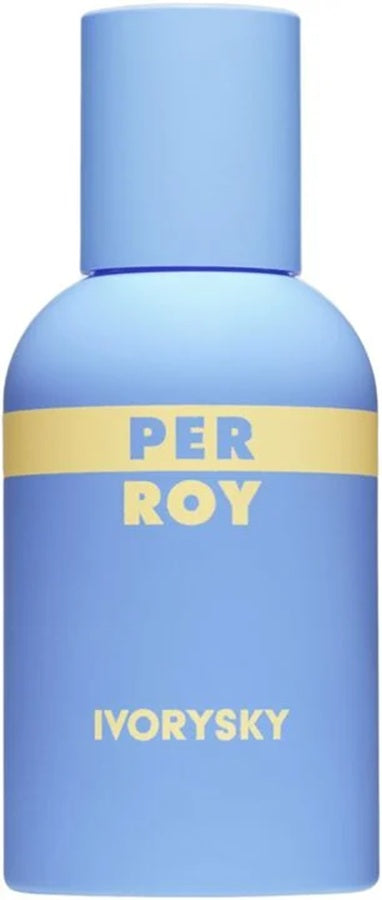 Perroy Ivory Sky unisex Eau de Parfum in 3-4 oz bottle, elegant perfume with a sophisticated scent.