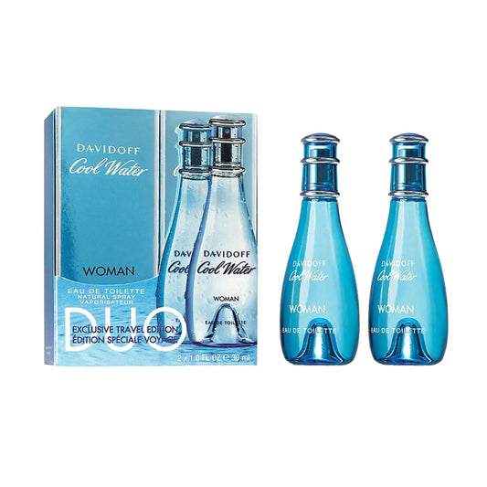 Davidoff Cool Water Woman Duo Eau de Toilette for Women - Maple Prime