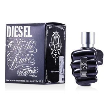 Diesel Only The Brave Tattoo Eau de Toilette for Men - Maple Prime