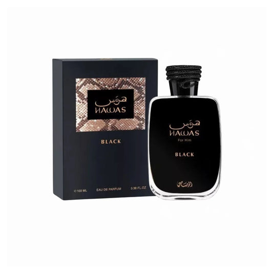 Rasasi Hawas Black Eau de Parfum for Men - Maple Prime